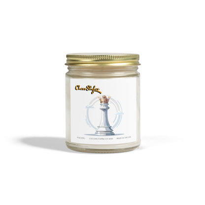 Scented Candles, Coconut Apricot Wax (4oz, 9oz)