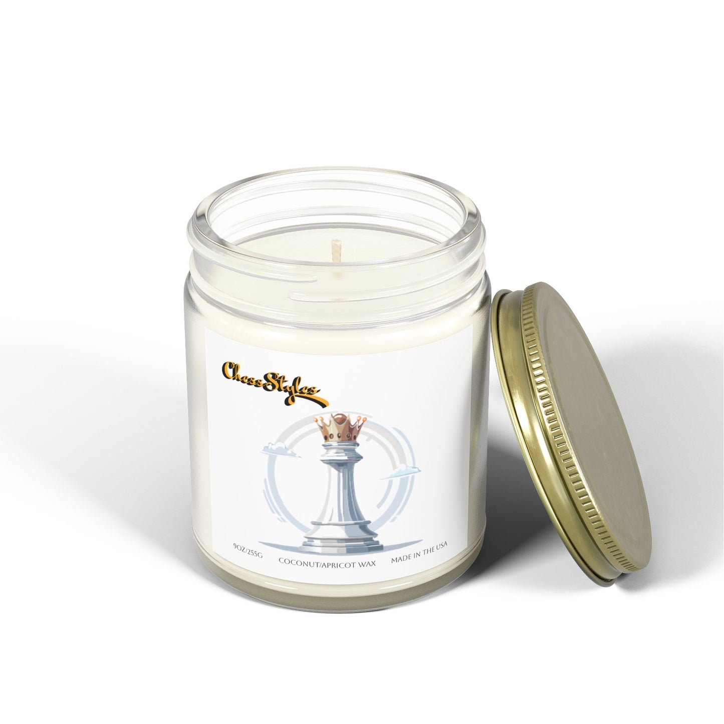 Scented Candles, Coconut Apricot Wax (4oz, 9oz)