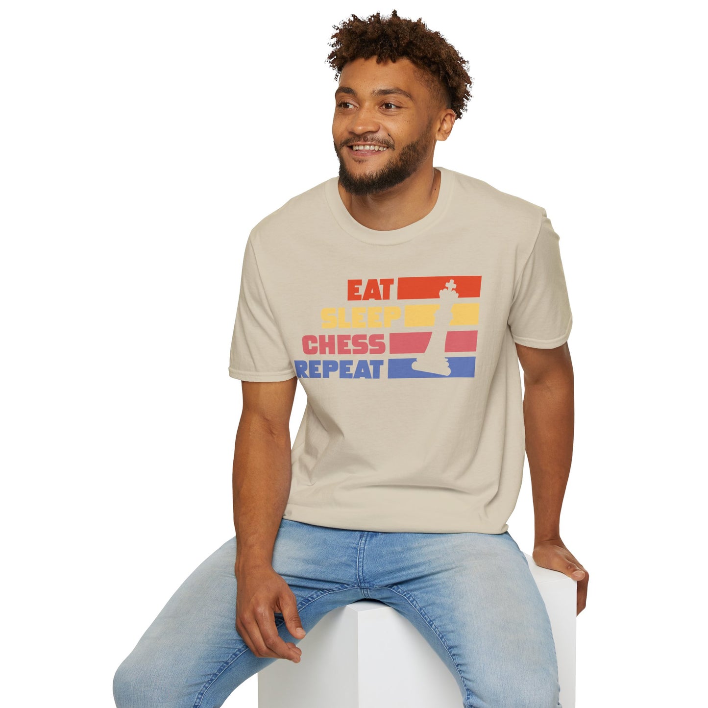 Eat Sleep Chess tee