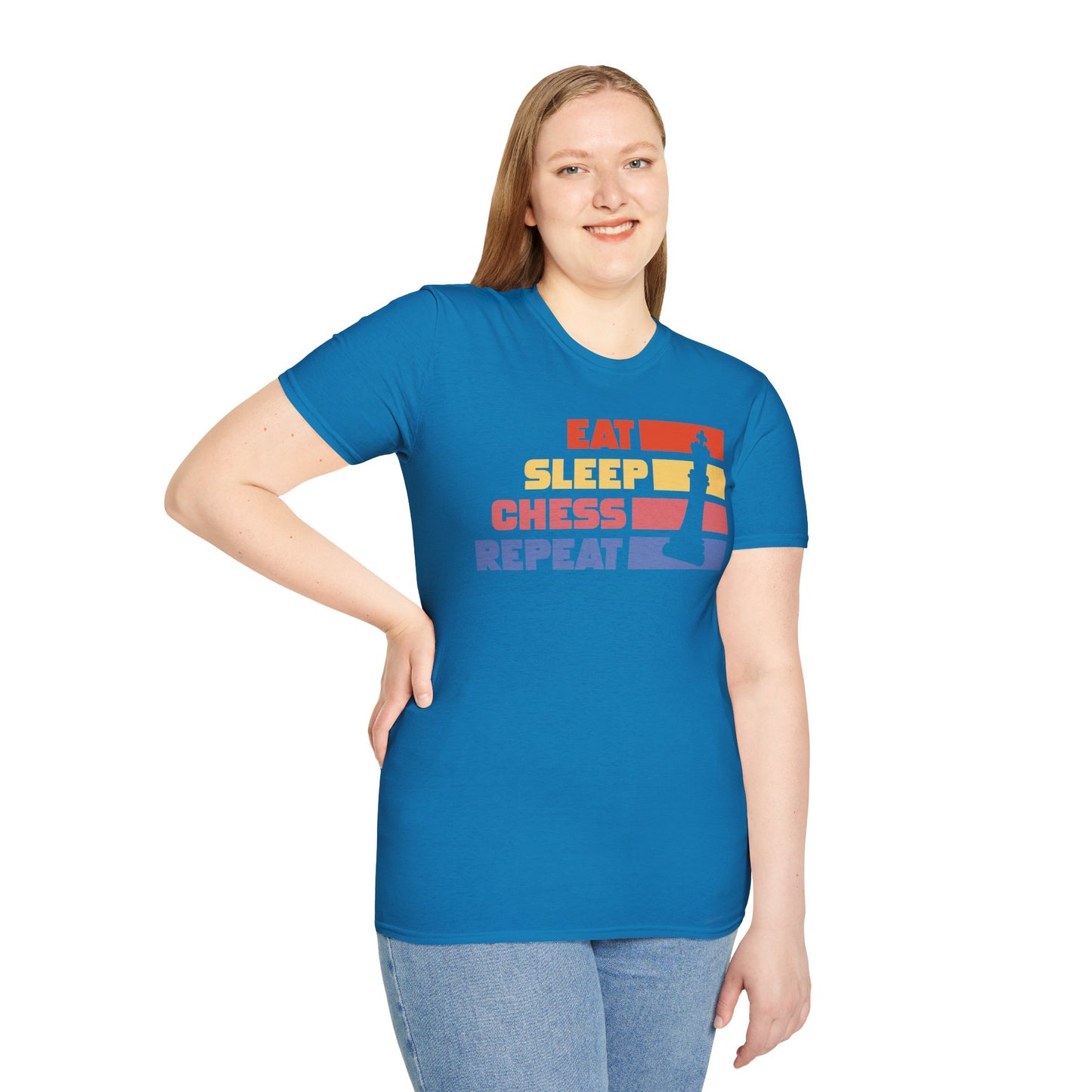 Eat Sleep Chess tee