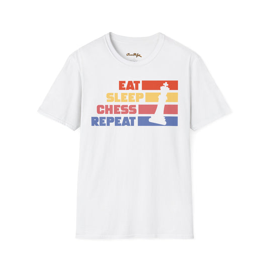 Eat Sleep Chess tee