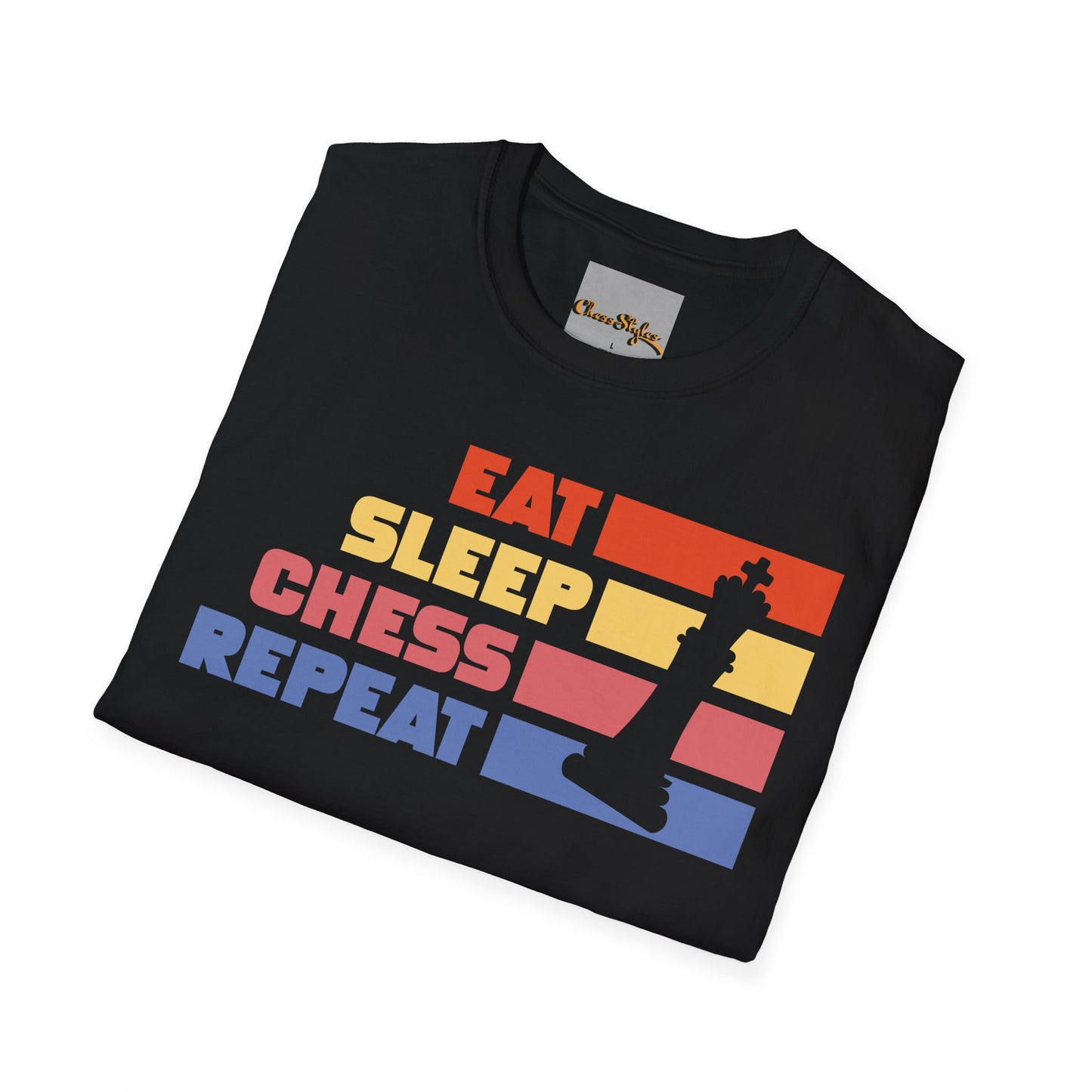 Eat Sleep Chess tee